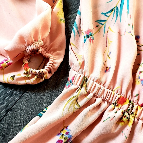 Floral long sleeve blouse - Picture 3 of 4